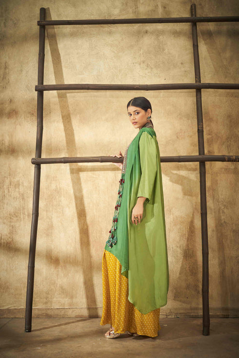 Green Shaded Cape